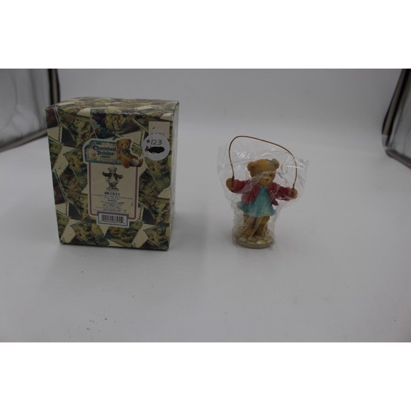 Cherished Teddies Other - Cherished Teddies 661821 Melinda Girl Jumping Rope Animal Bear Figurine 1999